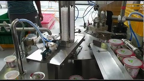 Use Wecon PLC in yogurt filling machines