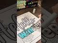 Color with me ASMR ❄️⛄#asmrsounds #mindfulcoloring #shorts #christmascoloringbook