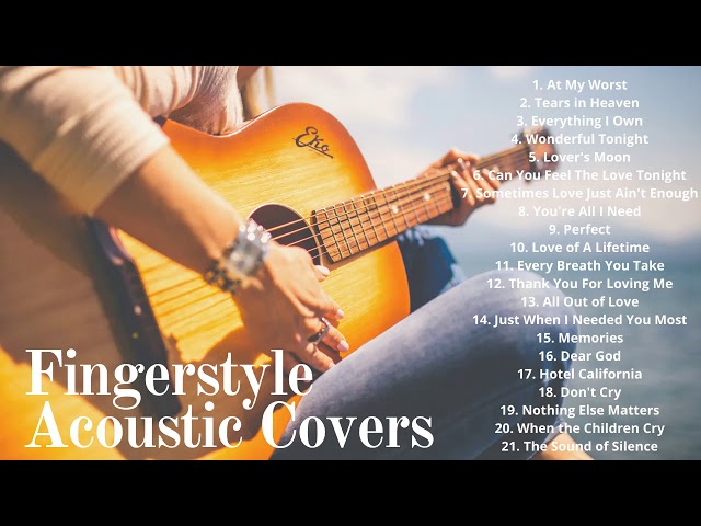 Guitar Love Songs Instrumental/ Relaxing Guitar Music/ Fingerstyle Acoustic Covers class=