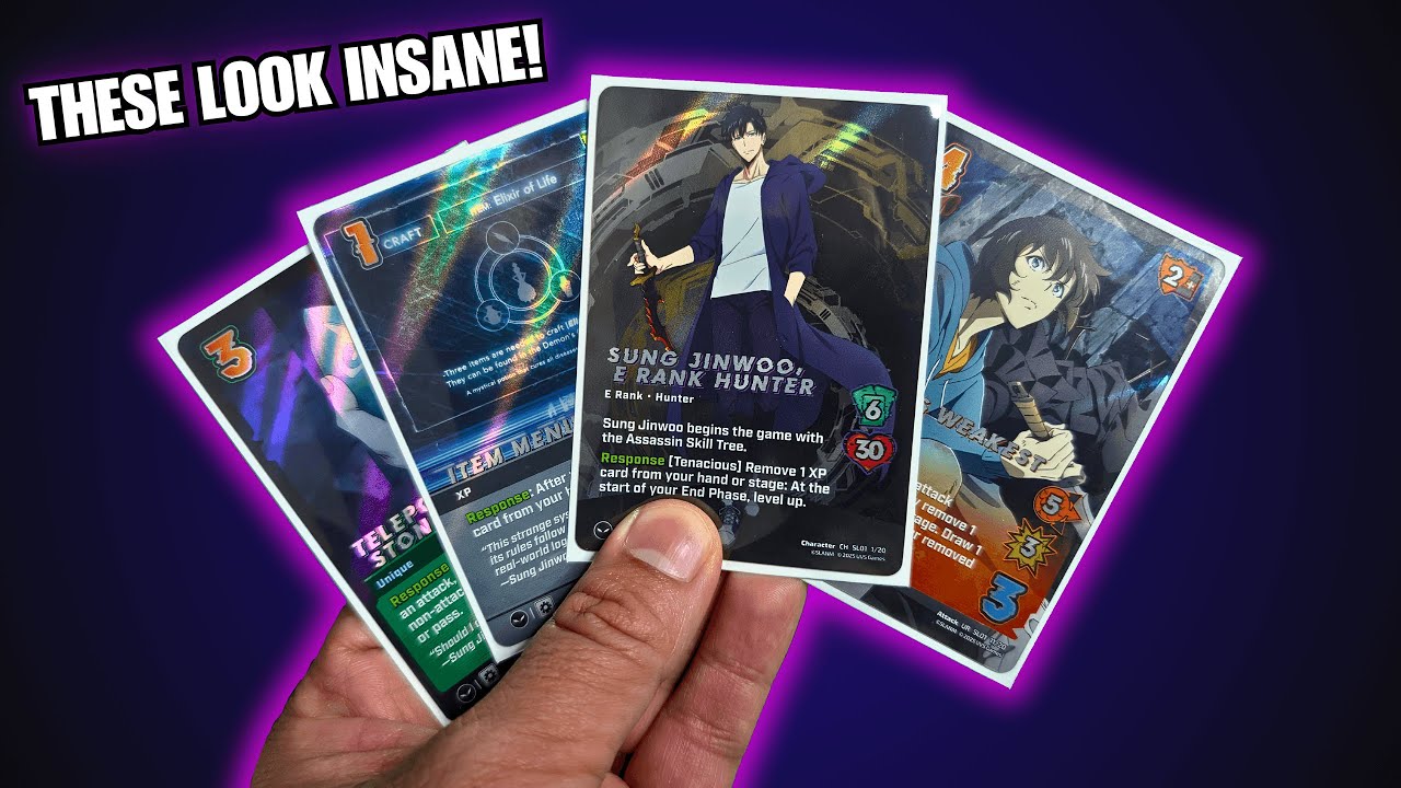 solo leveling ccg booster box Amazon.com: SSmall Solo Leveling Collect Card Vol.1 Booster Box Korean TCG  10Pack 1Box : Toys & Games main image 0