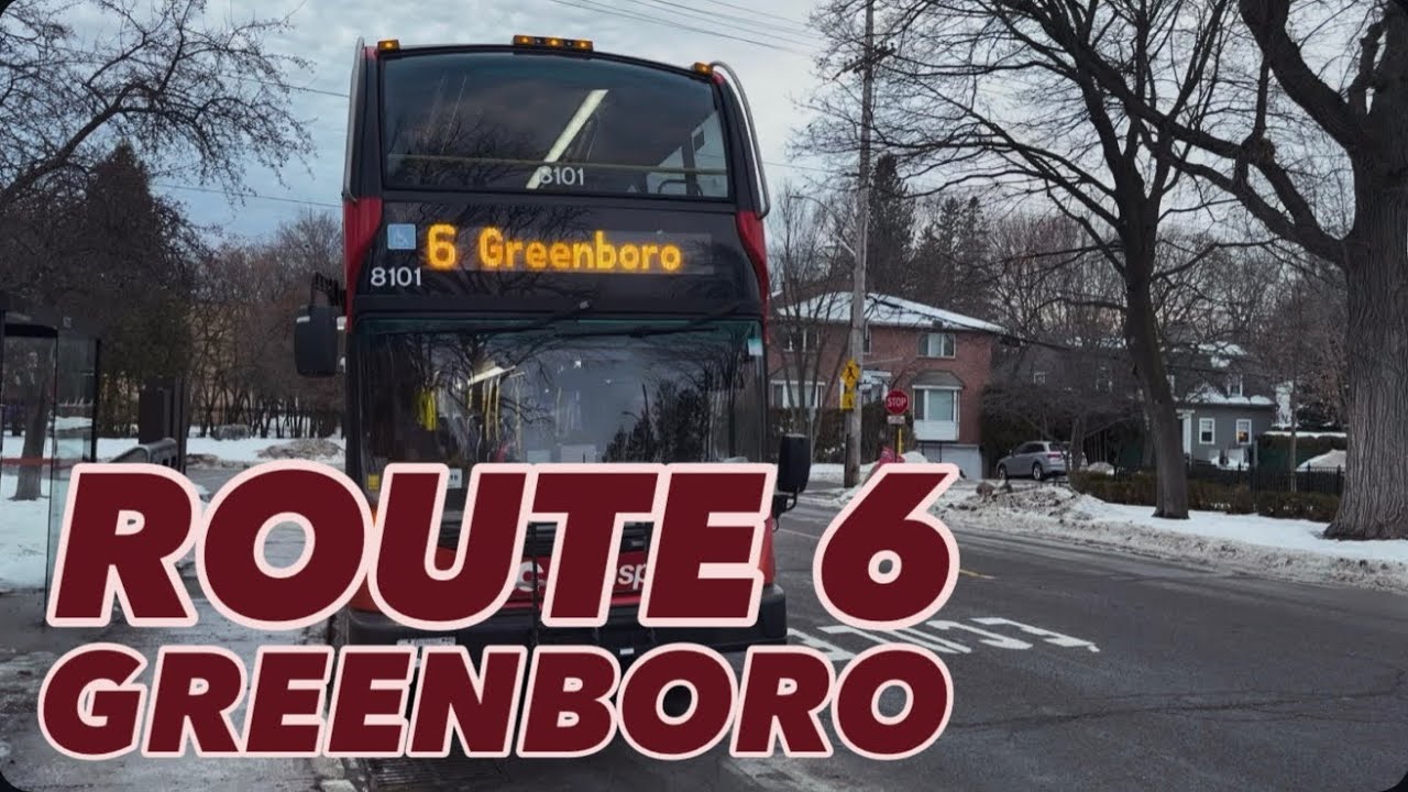 Route 6 | Rockliffe → Greenboro | Full POV Ride In An Alexander Dennis Enviro 500