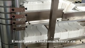 High Production automatic 1/4 fold paper napkin tissue making  machine