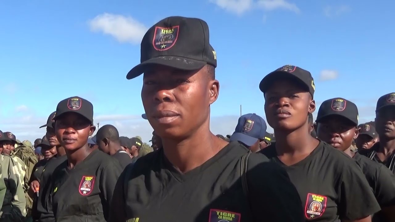 Likasi : Le Centre d’instruction de Mura présente le commandant du futur bataillon Tigre.