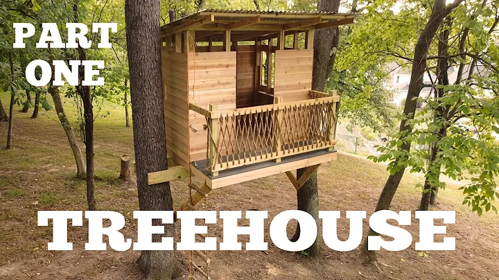 Ultimate Real Tree House / Tree Fort Build - Part 1 - Platform and Support Structure