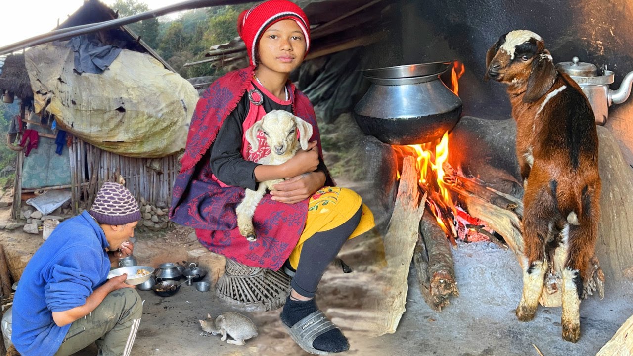 Unseen Rural Nepal Life | Daily Morning Routine | Village Food | Tradition Living | BijayaLimbu