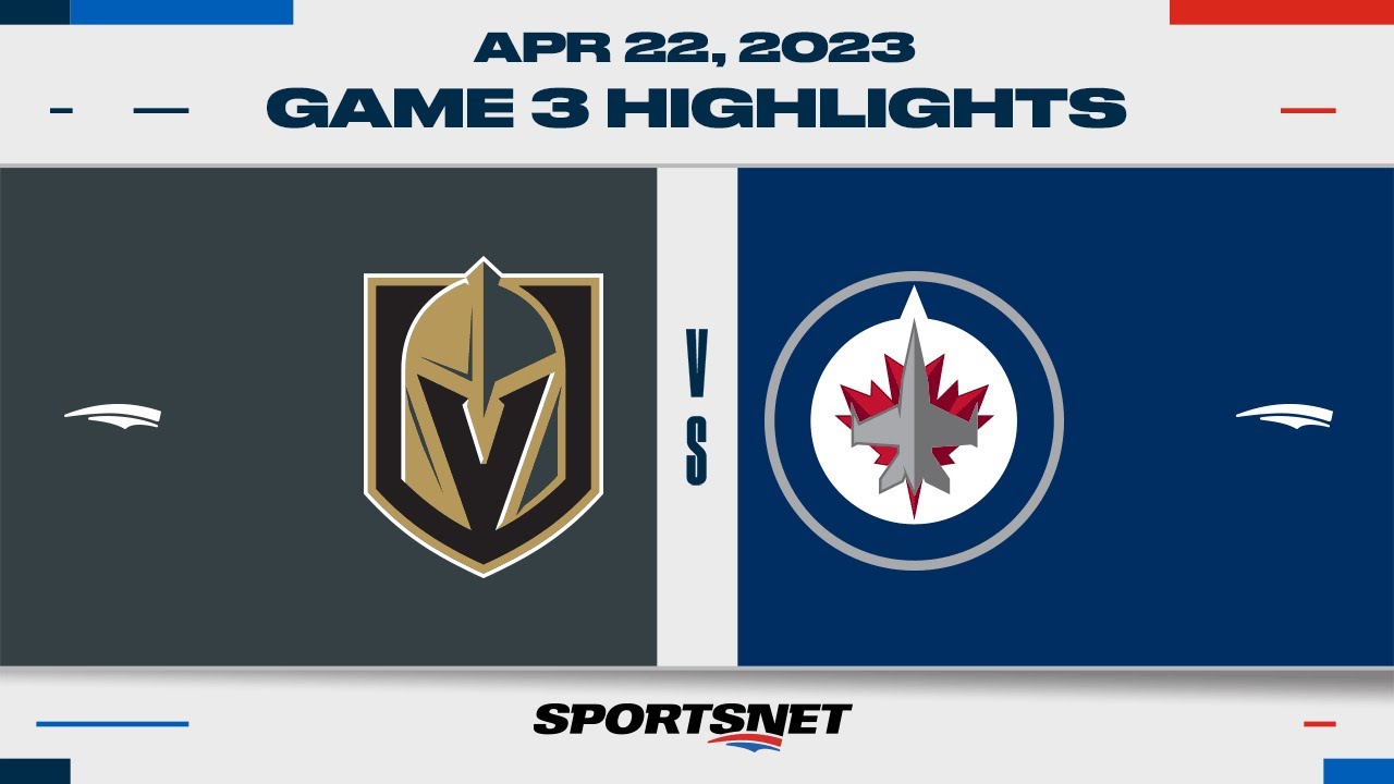 NHL Game 3 Highlights Golden Knights vs
