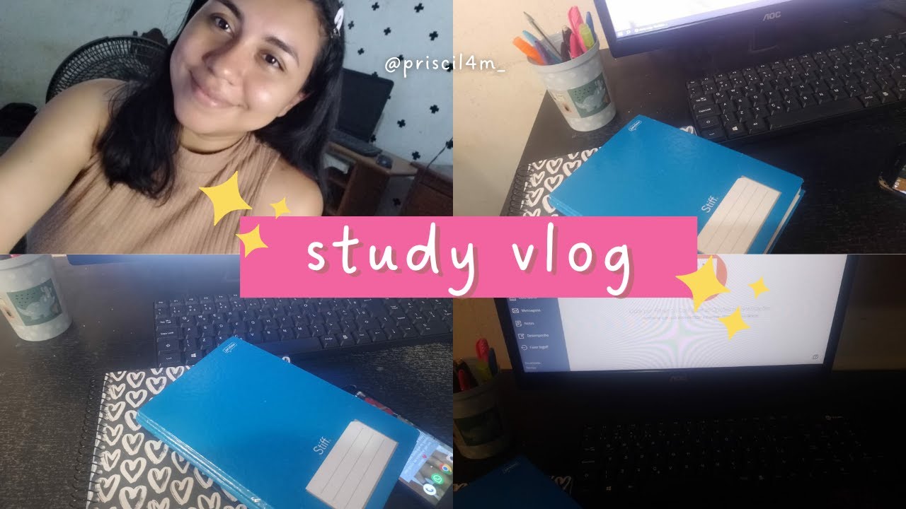 Meu primeiro Study Vlog - YouTube