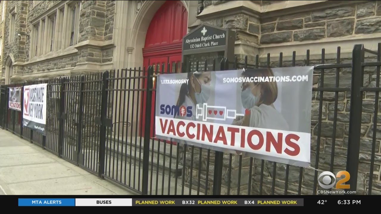 Historic NYC Church Fills 250 Vaccination Appointments