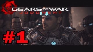 Gears of War Judgment Co-op Hardcore mode Part 1: All The Missions!