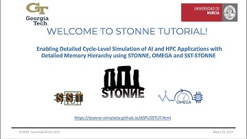STONNE and OMEGA tutorial, ASPLOS 2023