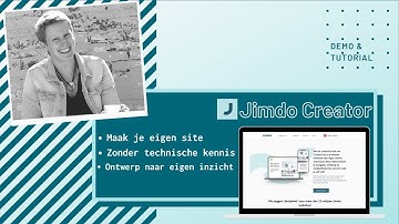 2021 Jimdo Creator Demo: Van scratch een website maken (Nederlands)