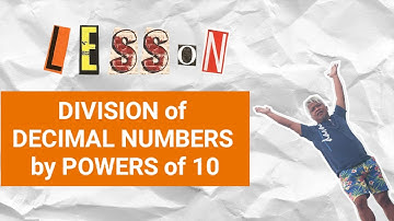 Division of decimal numbers by powers of 10 || [Tagalog-English Discussion]