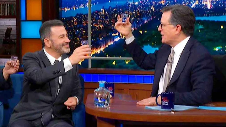 Jimmy Kimmel And Stephen Colbert On Each Other's Shows At Same Time