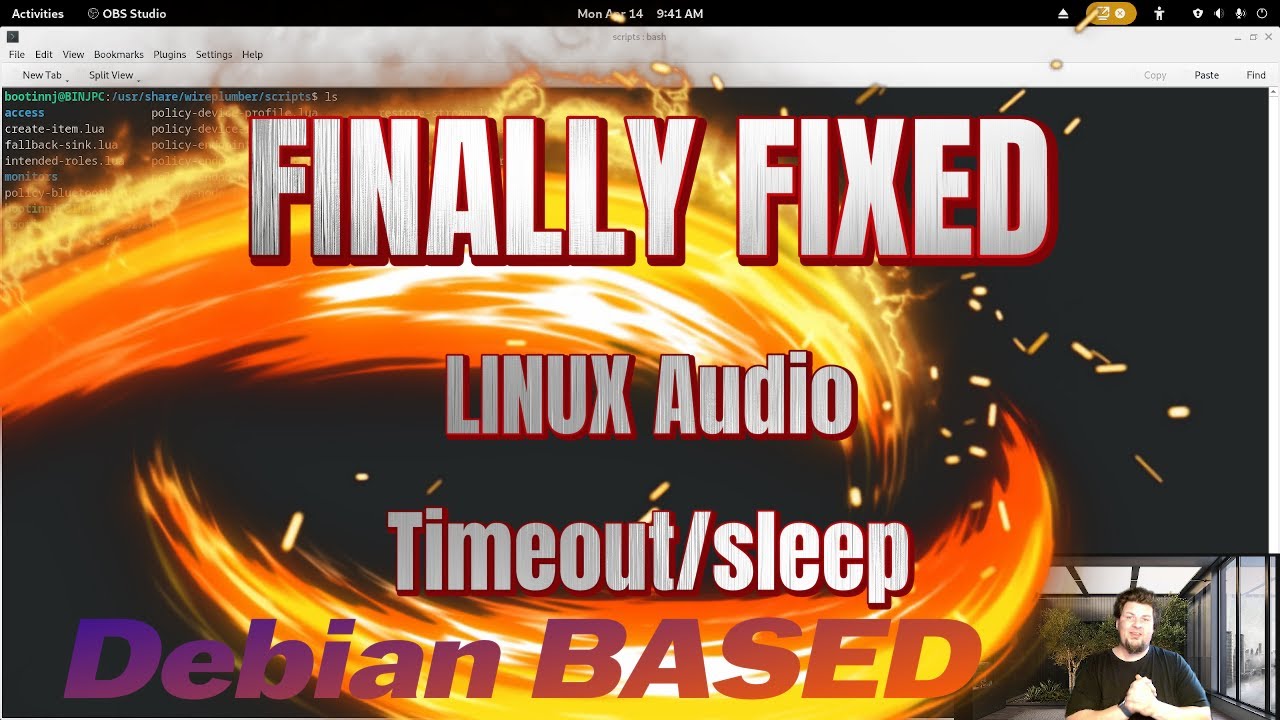 fix audio sleep in Debian based linux soundbars and speakers turning ...
