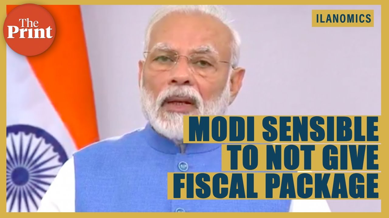 Modi govt is being sensible by not announcing a large fiscal package to help revive economy