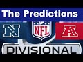 2024 NFL Divisional Playoff Predictions
