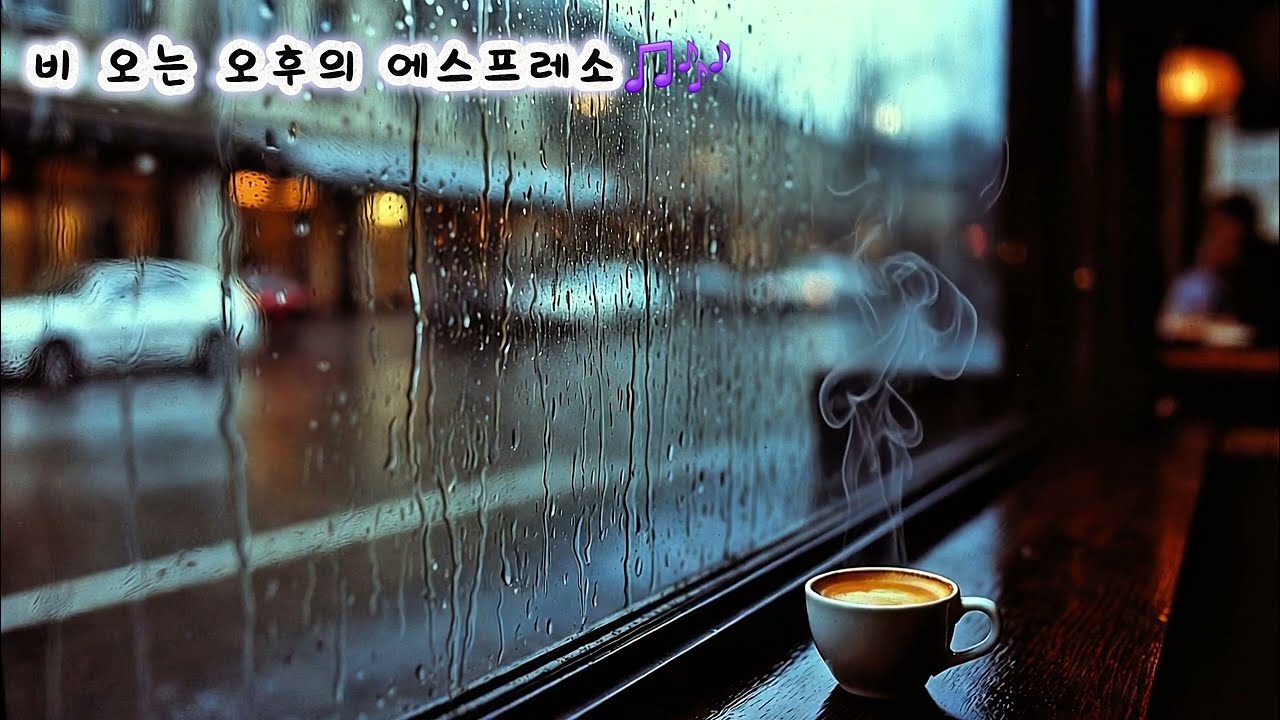 비 오는 오후의 에스프레소🎶  