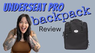 The Underseat Pro Backpack | The PERFECT personal item backpack for Spirit, and Frontier!