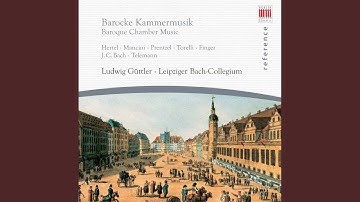 Sinfonia in D Major for Trumpet, Flute, Oboe, Violin, Violoncello & Basso continuo: II. Adagio...