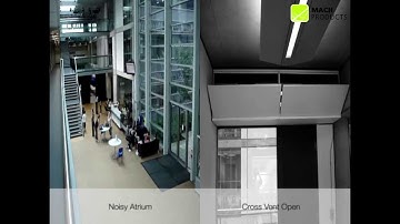 Cross Ventilating into a Noisy Atrium with the Honeycomb Attenuator - Acoustics and Ventilation