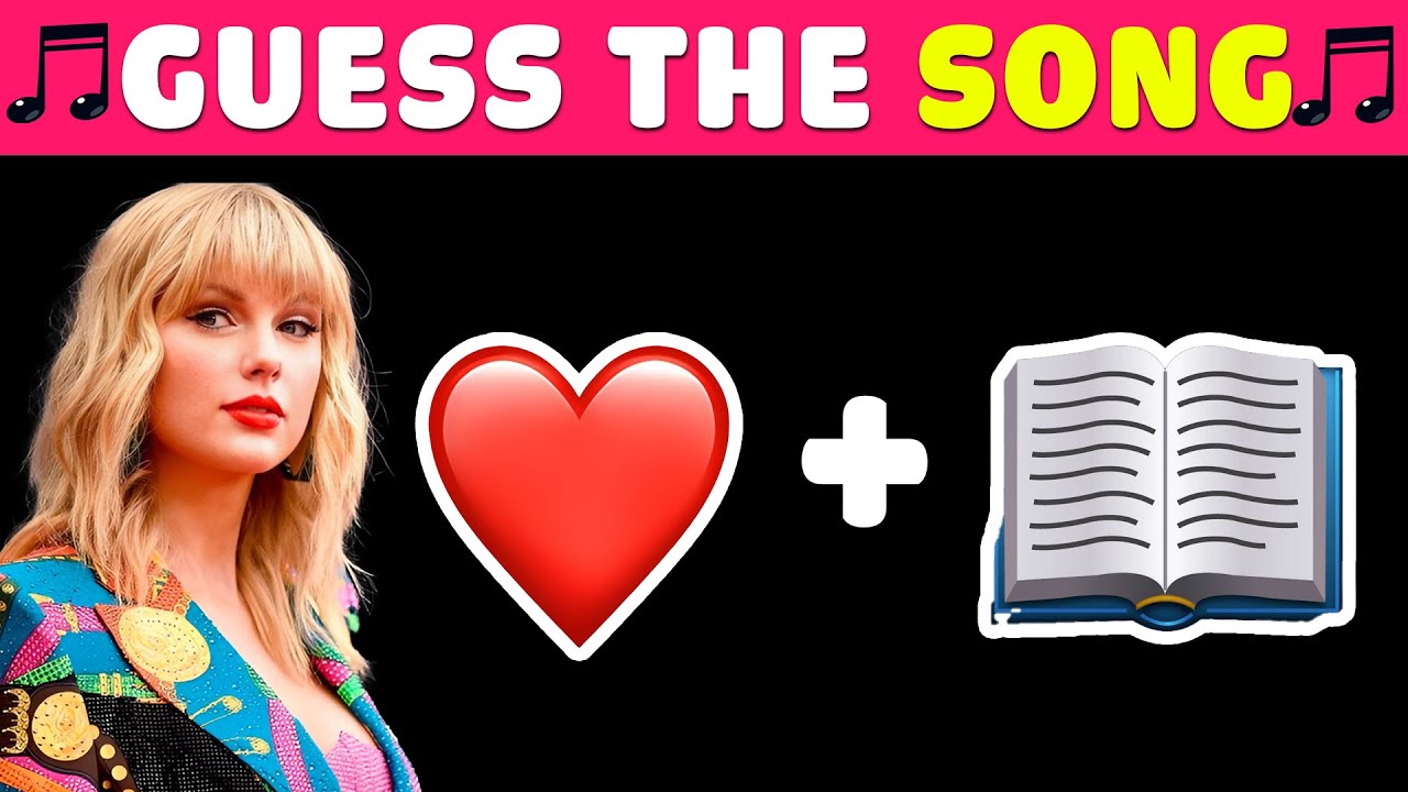 Guess The Taylor Swift Song By Emoji  Taylor Swift Quiz