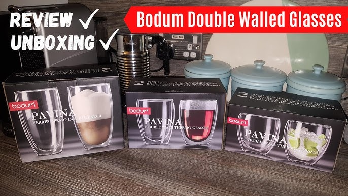 Bodum Bodum Pavina Double Walled Glasses, Sets of 2