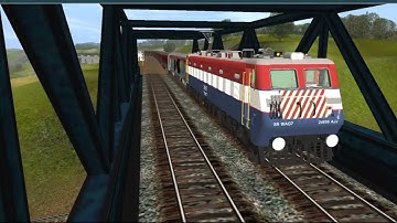 ICF Blue Coupling LHB RED Coach | BUMPY RAILROAD | Train Simulator | Railworks 3 | VFXTITD