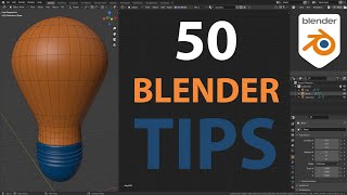 My 50 Favorite Blender Tips & Tricks! | Quick Tip Compilation