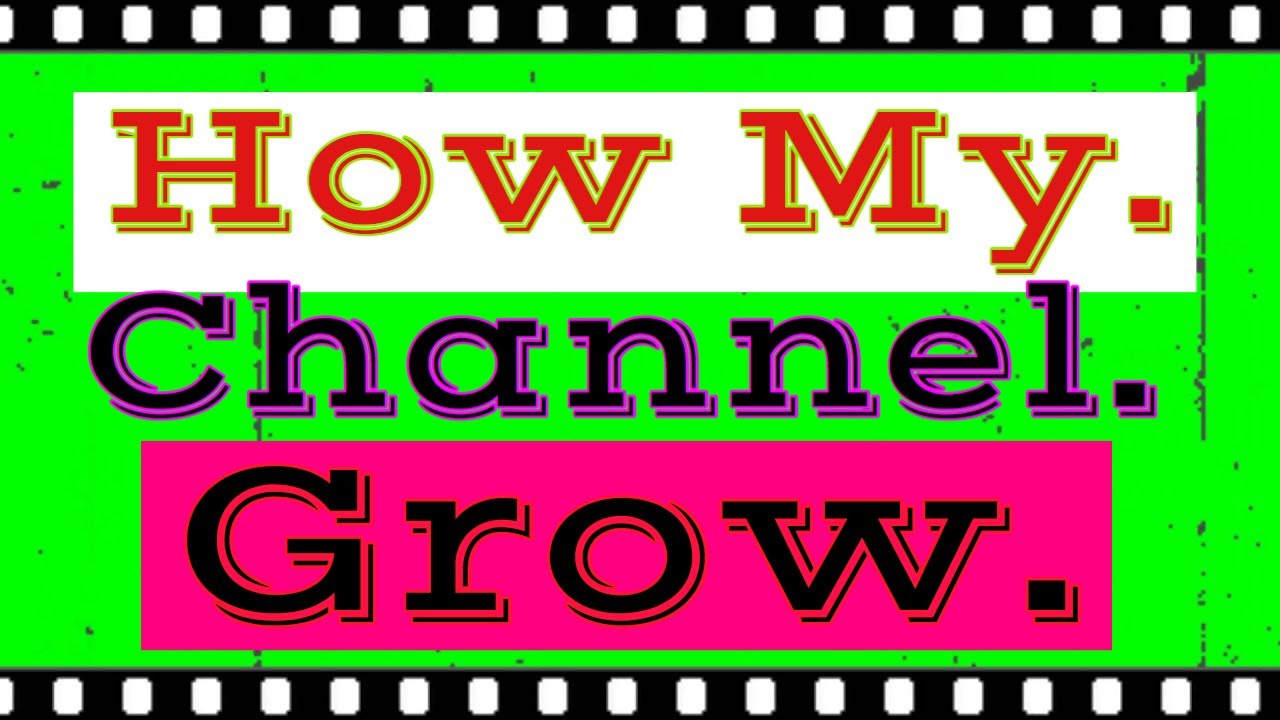 How My Channel Grow.. - YouTube