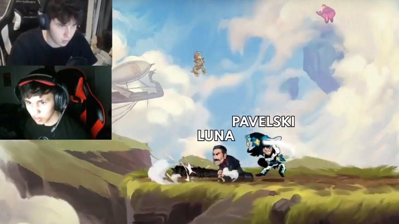 Луна против Павелски - Pro Brawlhalla - 2022 - NA vs EU - Brawlhalla Show Match 