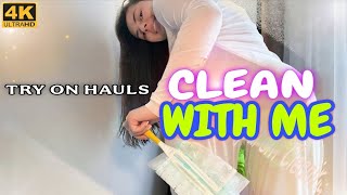 Transparent 4K Cleaning Refreshing Tree Care & Cleaning Satisfying Outdoor Cleaning Routine