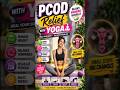 Best Yoga Asanas for PCOD | Balance Hormones Naturally 🧘‍♀️ | PCOS Relief Exercises