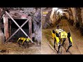 Testing a Boston Dynamics Spot robot in an old mine