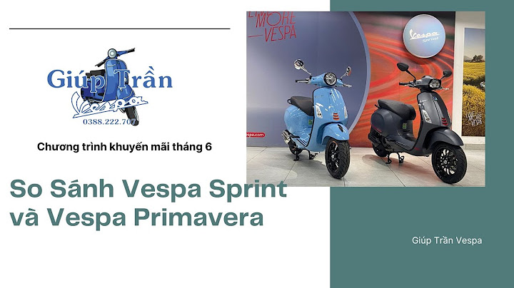 So sánh vespa lx và vespa s năm 2024