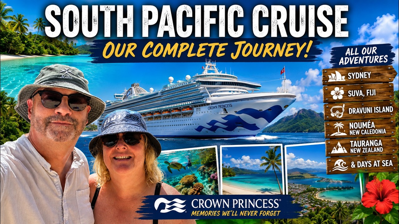 South Pacific Cruise on Crown Princess | The Full Movie