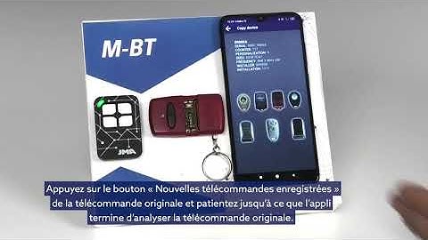 M-BT en utilisant l