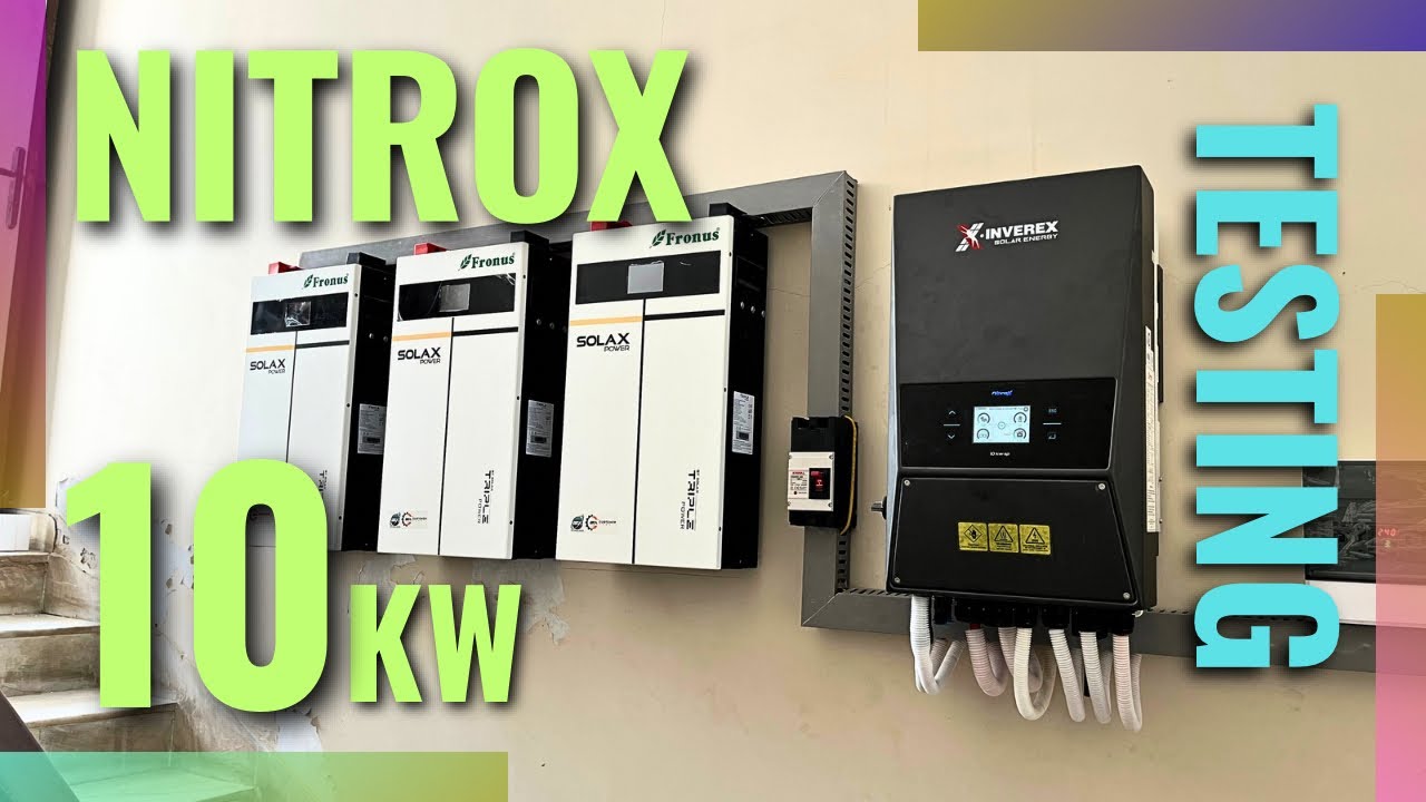 NITROX 10KW INSTALLATION RESULTS WITH 15KW BATTERY AND 16 HIMO X10