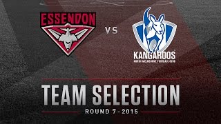BTV: Team Selection - Rd7, 2015