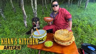 GIANT-SIZED Mongolian KHUUSHUUR (Meat Pastry) for NAADAM Celebration | Khan's Kitchen
