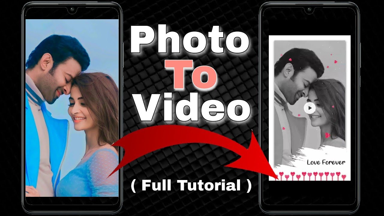 Photo se video kaise banaye अपने फोटो से वीडियो बनाए photo to video
