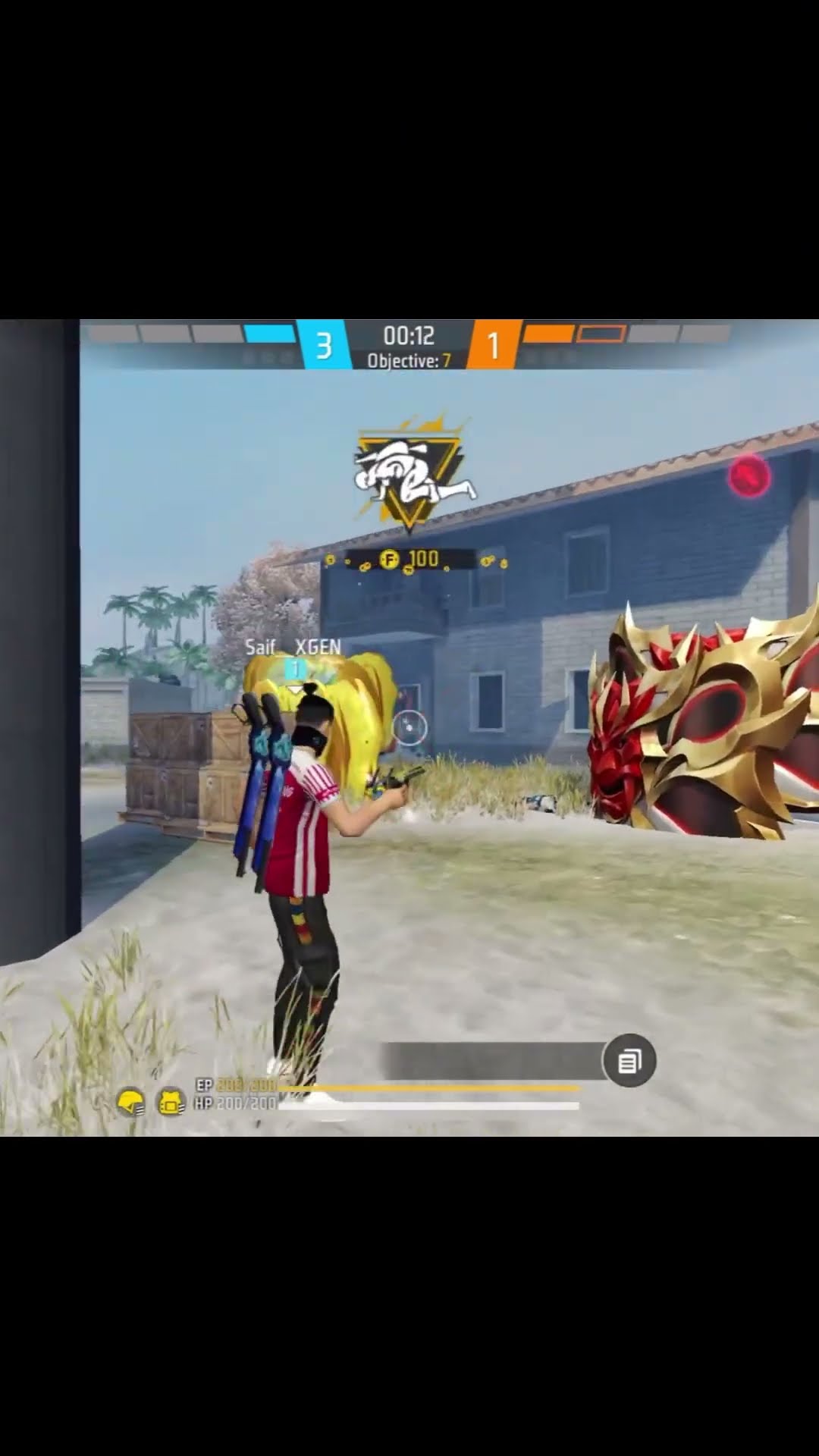 Thank you 170k ❤️ #shorts #freefire #garenafreefire #totalgaming