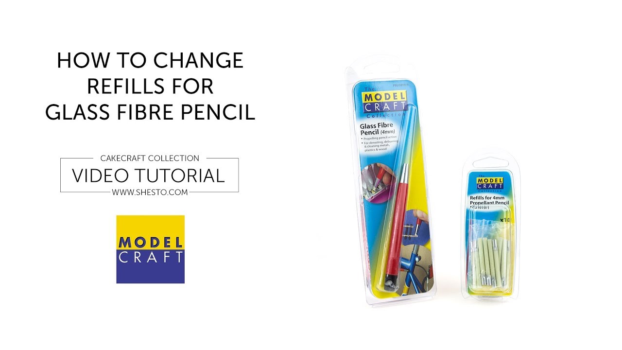 How To Change Fibreglass Pencil Refills Youtube