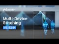 Multi-Device Stitching | Milesight VS133-P AI ToF People Counting Sensor