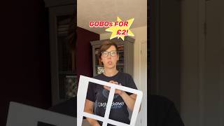 GOBOS or LIGHT MODIFIER for £2 #productphotographytips #shorts #gobos