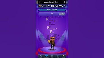 Hamster kombat |Dev Game |Daily Cipher |Solve 1000%| 16-17-10-2025| #hamsterkombat |