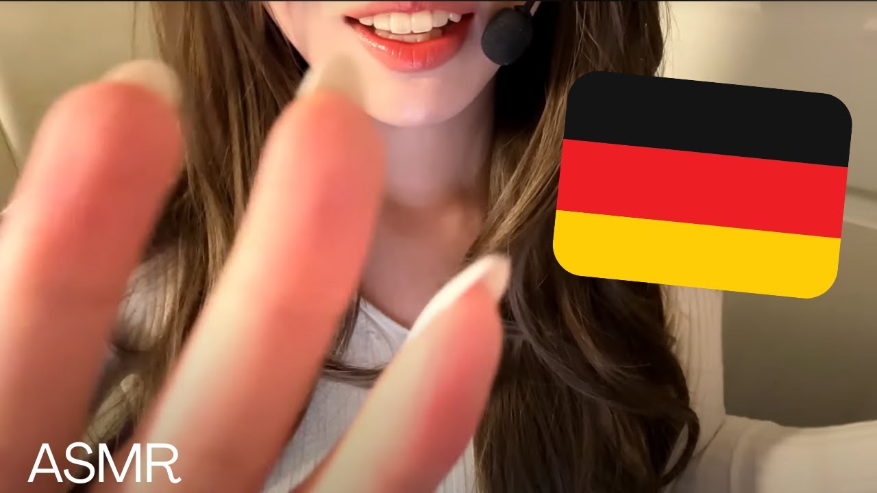Slyn ASMR speaking in GERMAN compilation