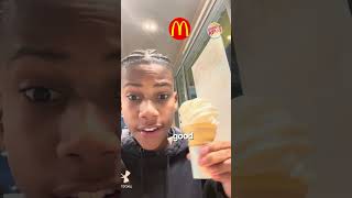 Burger King 🍔 Vs Mcdonalds 🍟: Who Has The Better Ice Cream