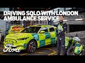 Emergency response with ford mustang mache converted ambulance