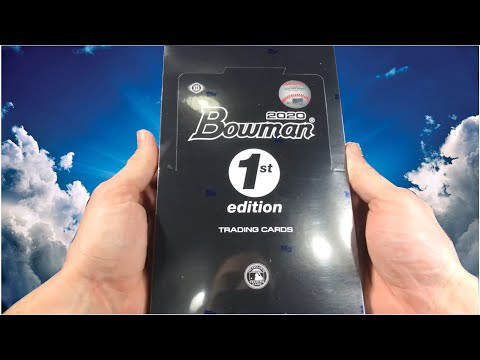 New Release 2020 Bowman First 1st Edition Baseball Cards Box