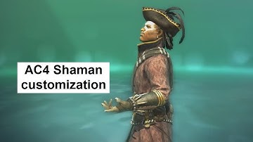 AC4 Shaman customization Costumes Gear Prestige 60K outfit AC4 Multiplayer Characters Guild of Rogue